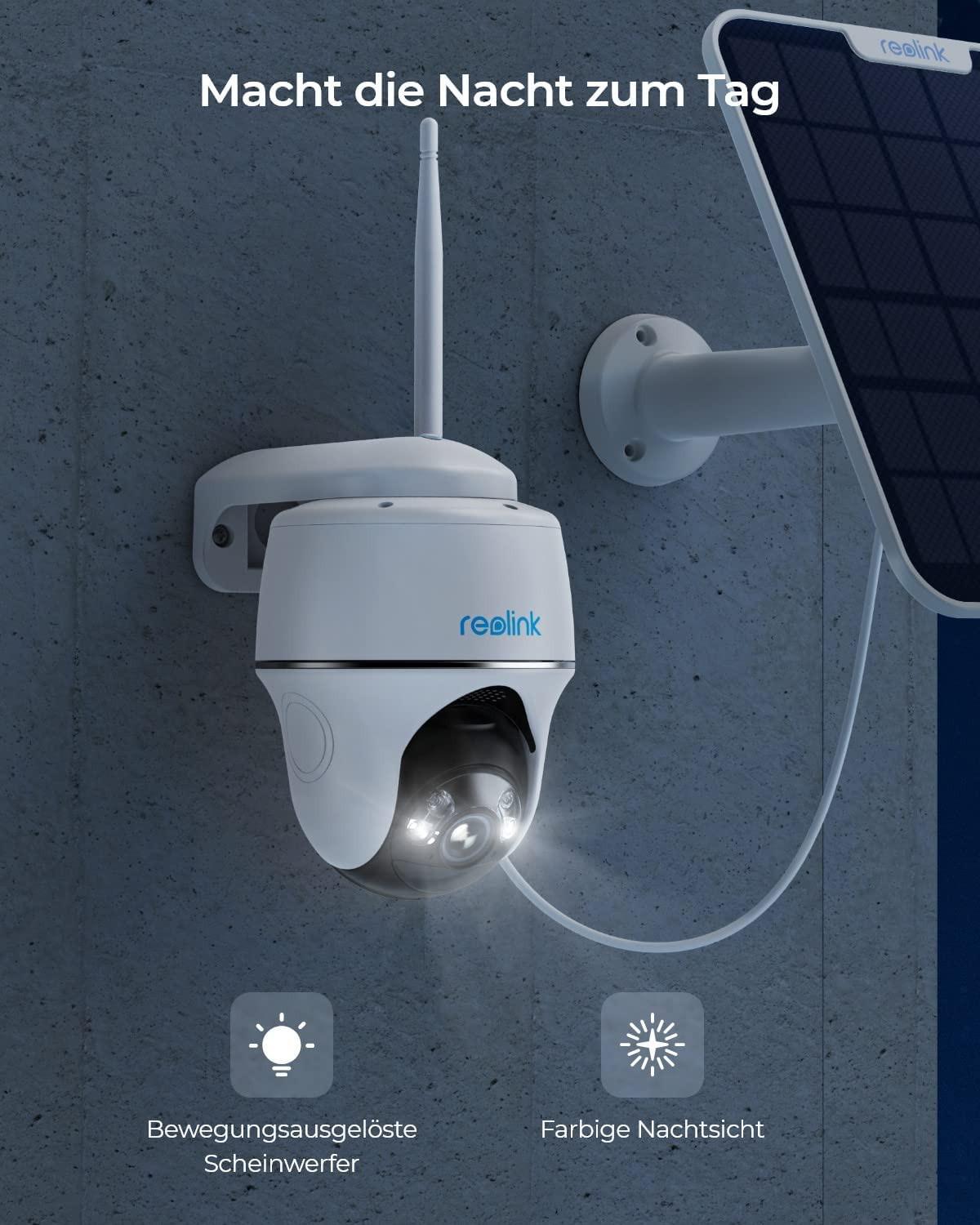 Reolink  Argus PT Ultra 4K/8MP inkl. Solarpanel 2 