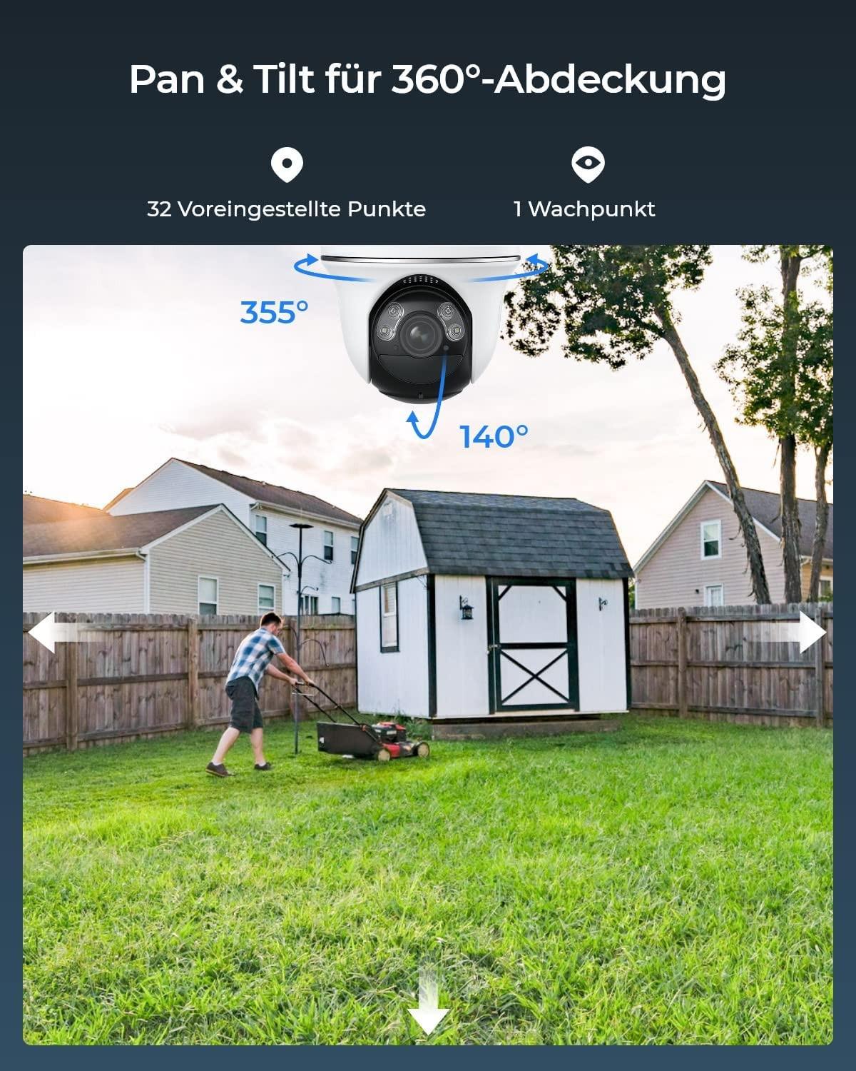 Reolink  Argus PT Ultra 4K/8MP inkl. Solarpanel 2 