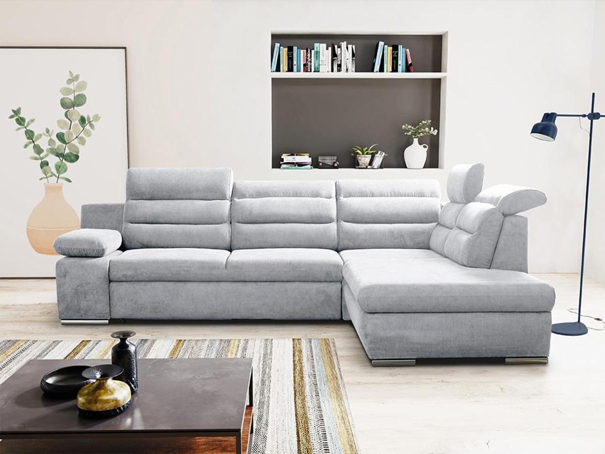 Vente-unique Ecksofa mit Schlaffunktion PYLOS Ecke Rechts  