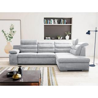 Vente-unique Ecksofa mit Schlaffunktion PYLOS Ecke Rechts  