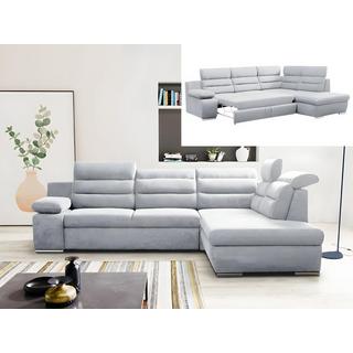 Vente-unique Ecksofa mit Schlaffunktion PYLOS Ecke Rechts  