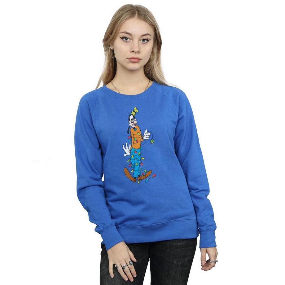 Disney Goofy Lumières de Noël Sweatshirt  