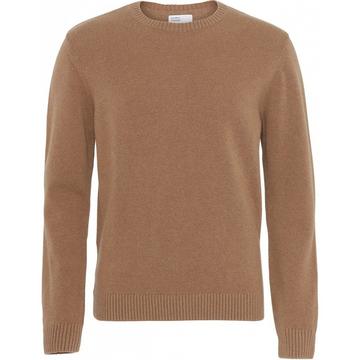 Maglione girocollo in lana Colorful Standard Classic Merino sahara camel
