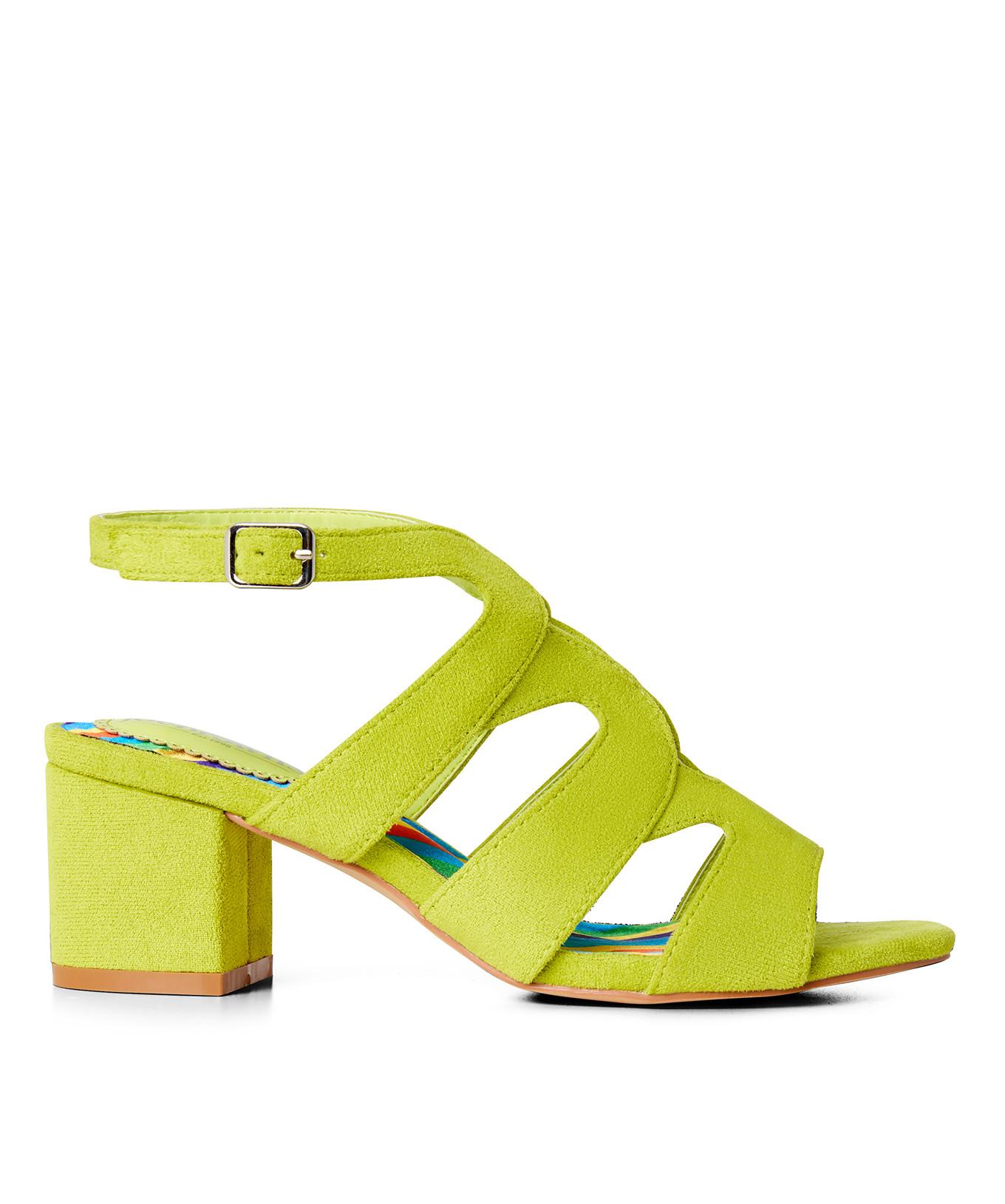 Joe Browns  Neon Riemchen Peeptoe Sandalen 