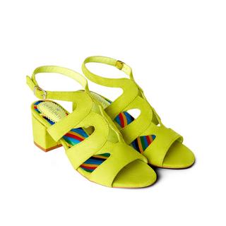 Joe Browns  Neon Riemchen Peeptoe Sandalen 