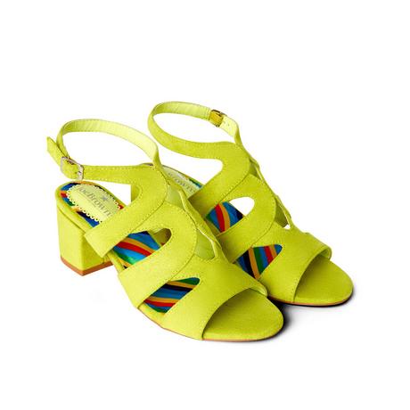 Joe Browns  Neon Riemchen Peeptoe Sandalen 