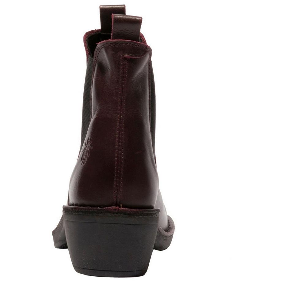 FLY London Stivaletto Chelsea con tacco a blocco  