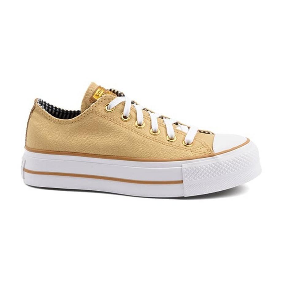 CONVERSE Chuck Taylor All Star Lift Platform Herringbone Stripe Sneakers  