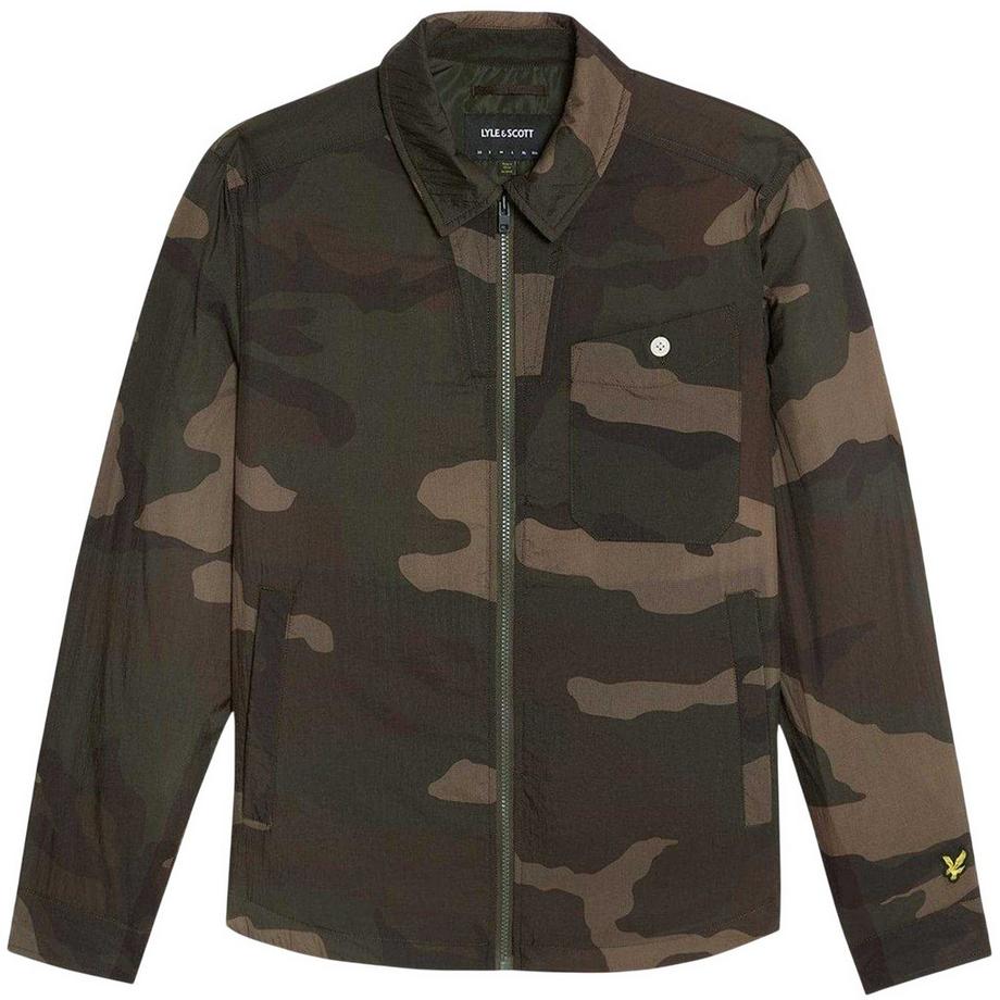 Sopra Camicia Camo Cotone