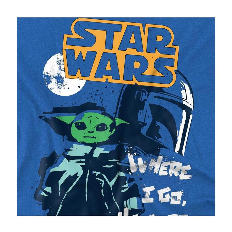 STAR WARS  Where I Go Maglietta Poster 