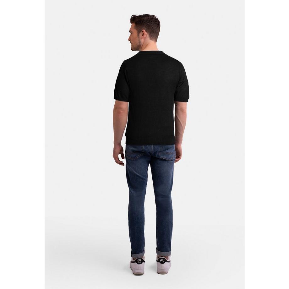 CASH-MERE.CH Polo Cachemire Manches Courtes  