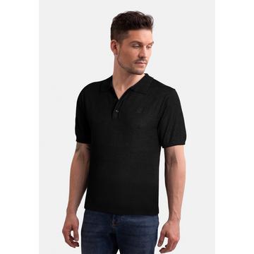 Kaschmir Poloshirt Kurzarm