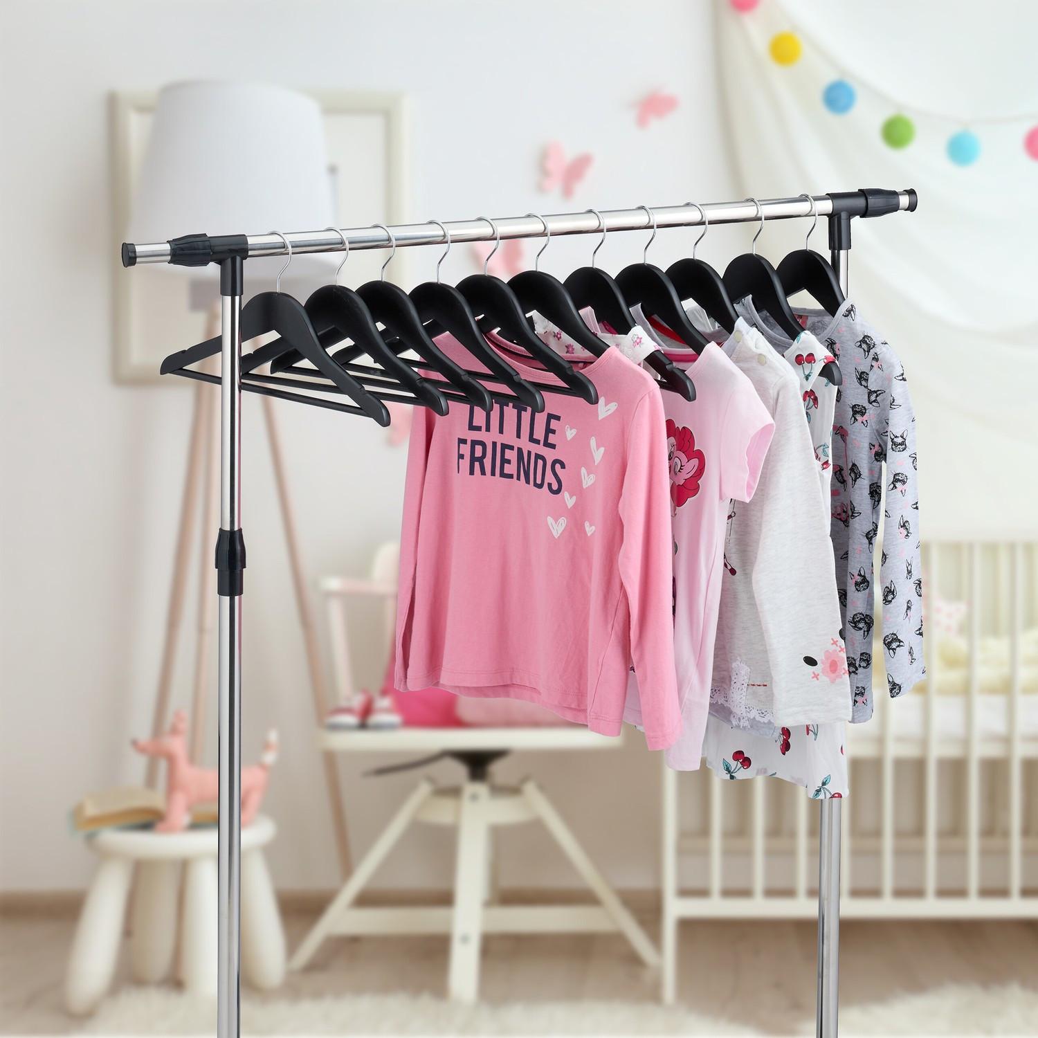 B2X Set di 20 grucce in legno per bambini  