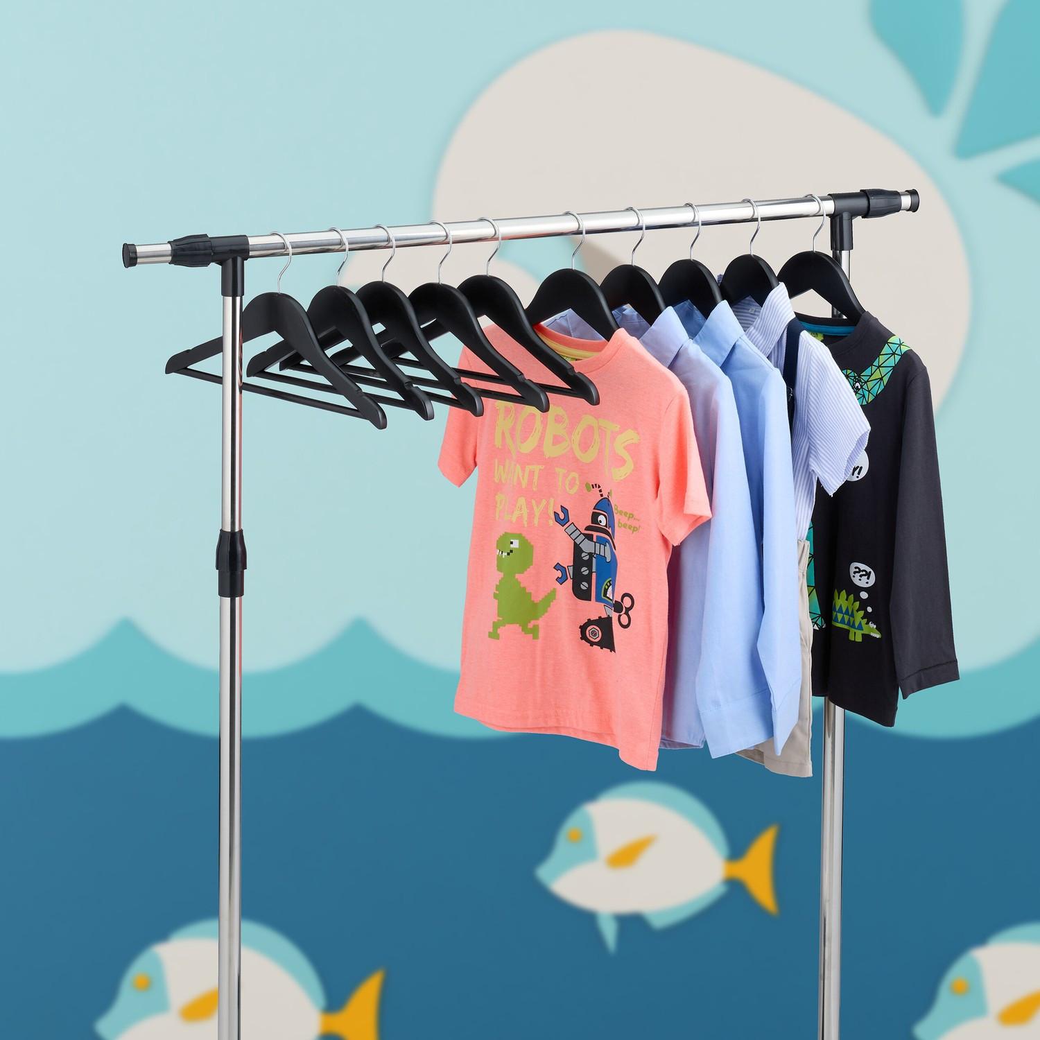 B2X Set di 20 grucce in legno per bambini  