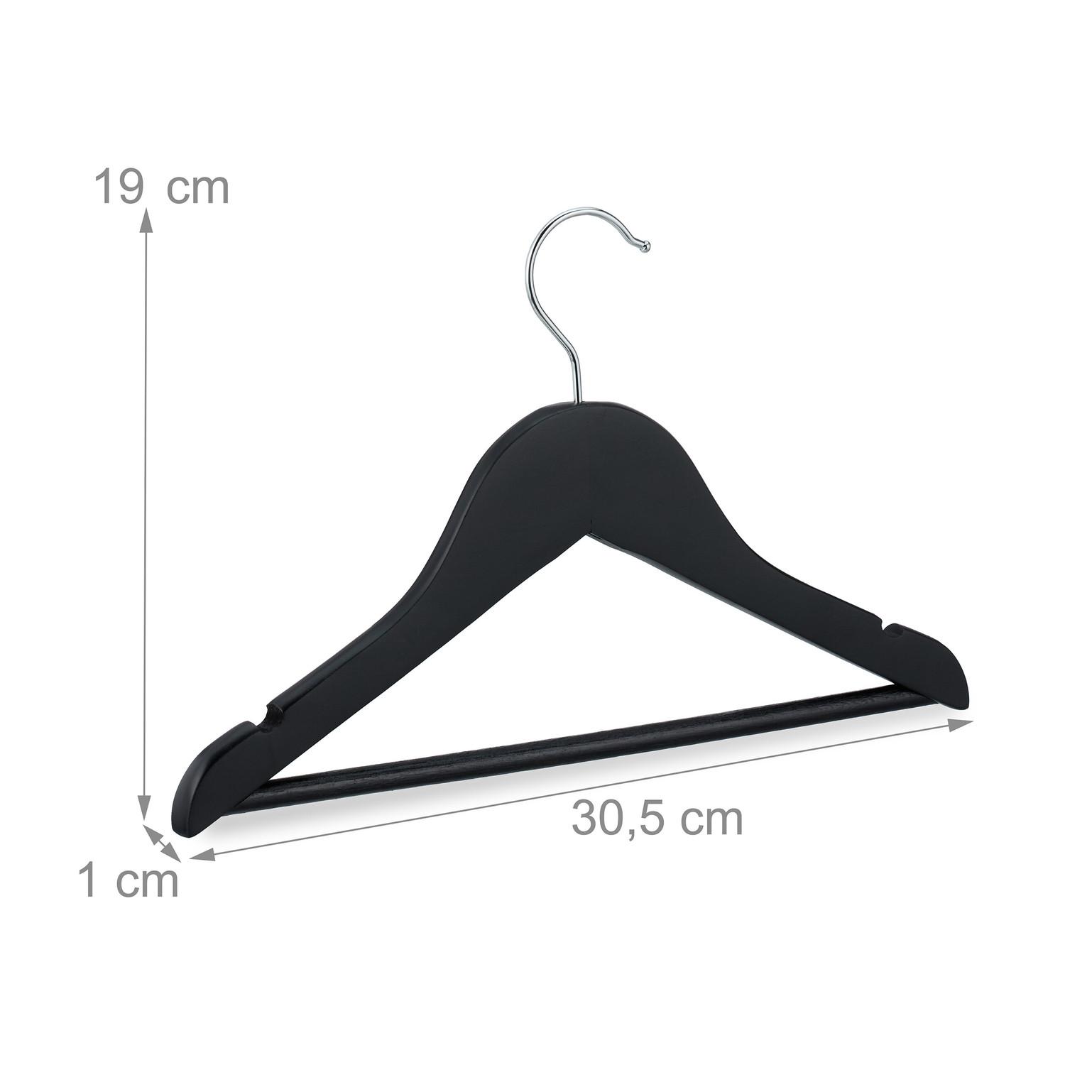 B2X Set di 20 grucce in legno per bambini  