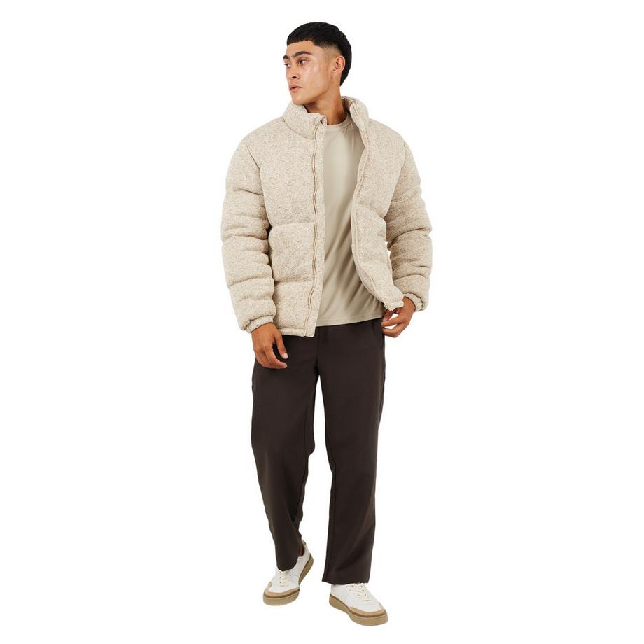 Brave Soul  Steppjacke, Weiter Stehkragen, Jerseyware 