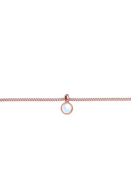 Elli  Halskette Choker Mondstein 