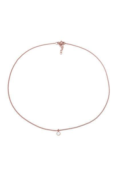 Elli  Halskette Choker Mondstein 