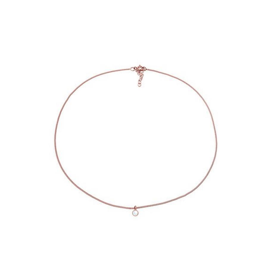 Elli  Halskette Choker Mondstein 