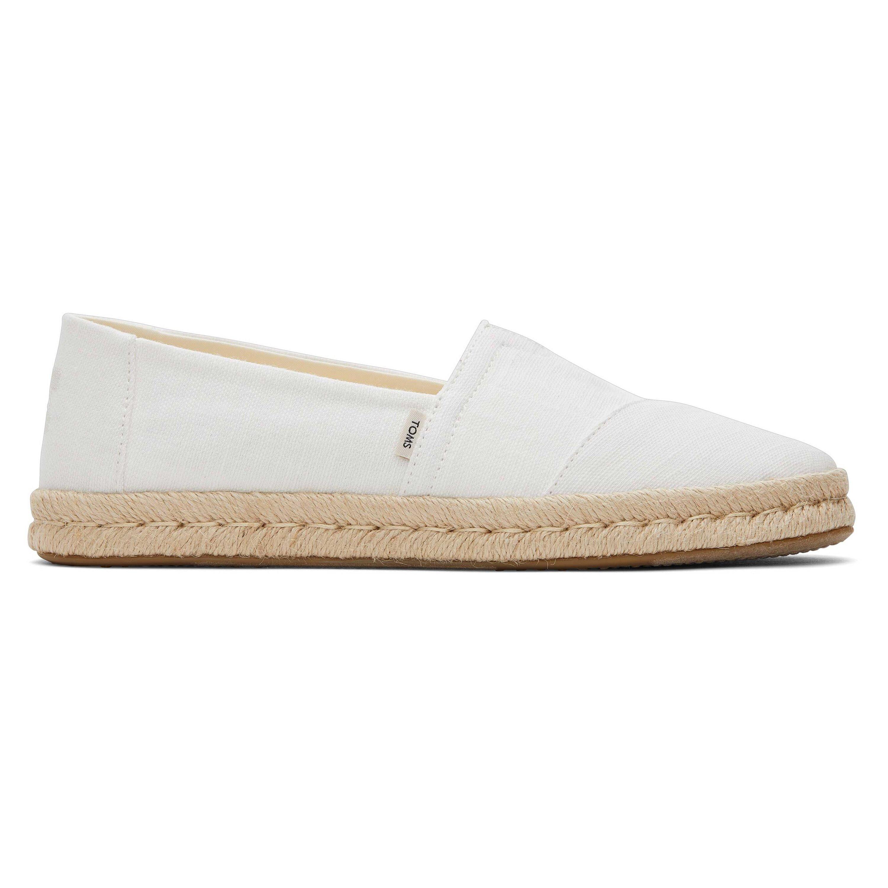 TOMS  espadrilles aus recycelter baumwolle mit seilsohle frau  alpargata rope 2.0 