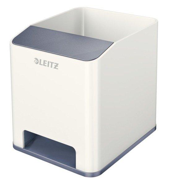 Leitz LEITZ Sound Stifteköcher WOW 53631001 perlweiß  