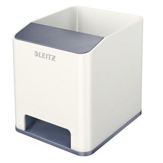 Leitz LEITZ Sound Stifteköcher WOW 53631001 perlweiß  
