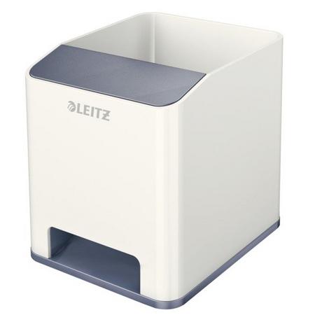 Leitz LEITZ Sound Stifteköcher WOW 53631001 perlweiß  