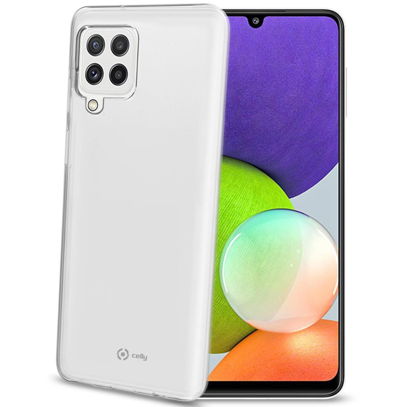 Celly  Gelskin TPU Cover Galaxy A22 4G Transparent 