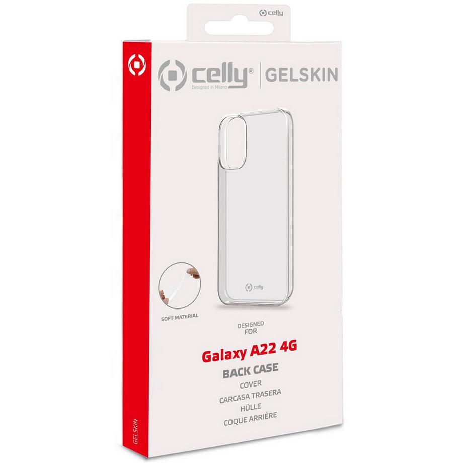 Celly  Coque Gelskin TPU Galaxy A22 4G Transparente 