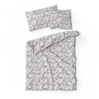 Lotus Bettwaren Moana Biancheria da Letto Bambù Antracite  