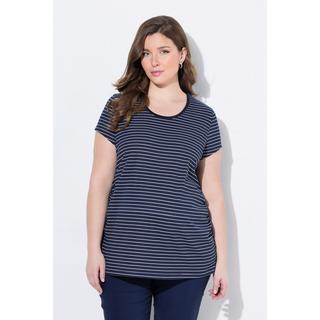 Ulla Popken Bellieva T-shirts Lot de 2 Manches Courtes Fronces Latérales  