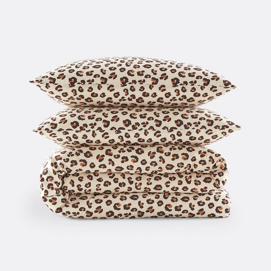 La Redoute Intérieurs Set Copripiumino Leopold Cotone  