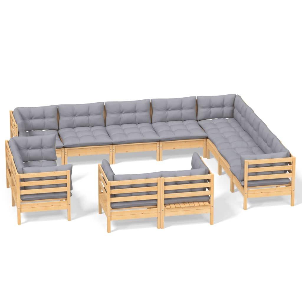 VidaXL Garten-lounge-set holz  