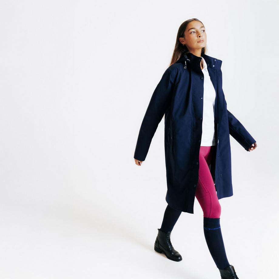 FOUGANZA  Legging équitation femme full grip polyester 