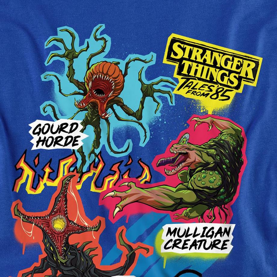 Stranger Things  T-Shirt, Langärmlig 