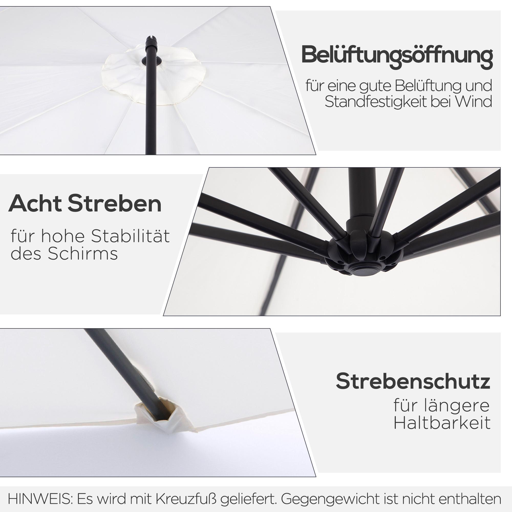 Outsunny Sonnenschirm  