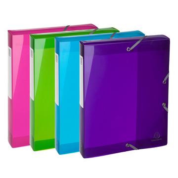 Boite de classement en polypropylène Dos 40mm Iderama PP - A4 - x 4