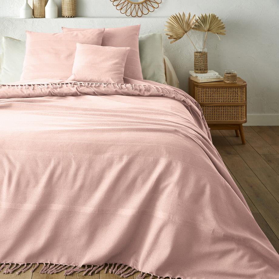 La Redoute Intérieurs Dessus de lit Nedo frangé  