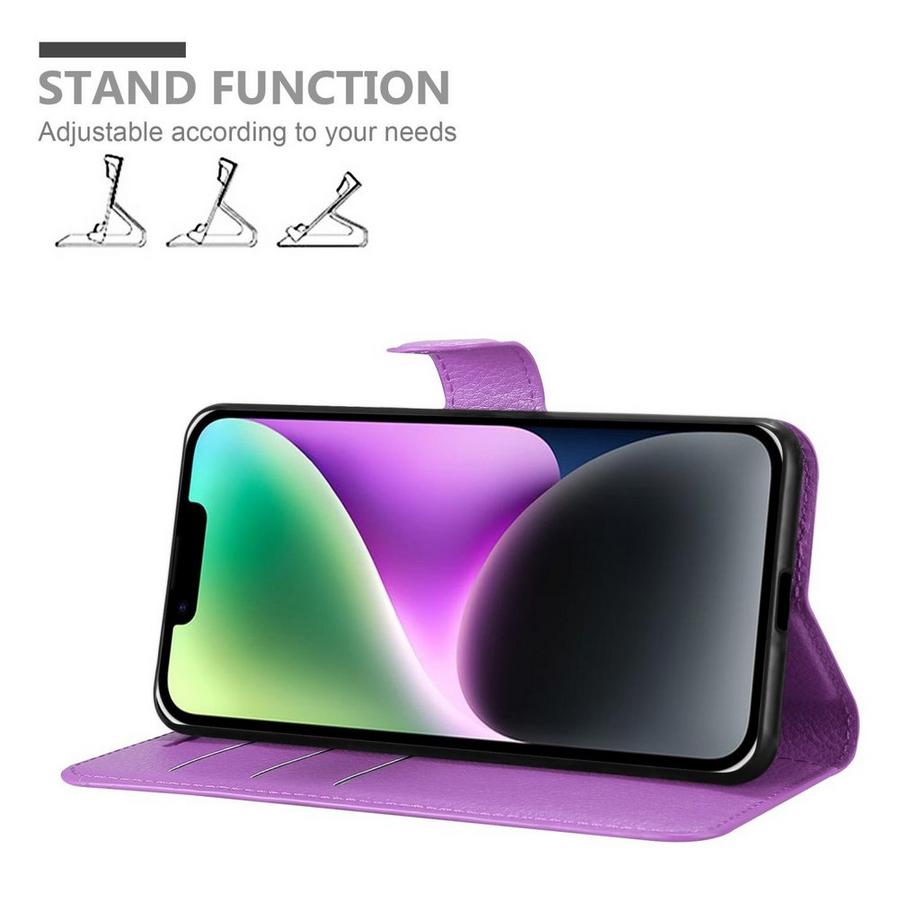 Cadorabo  Hülle für Apple iPhone 14 PLUS Standfunktion, Kartenfach 