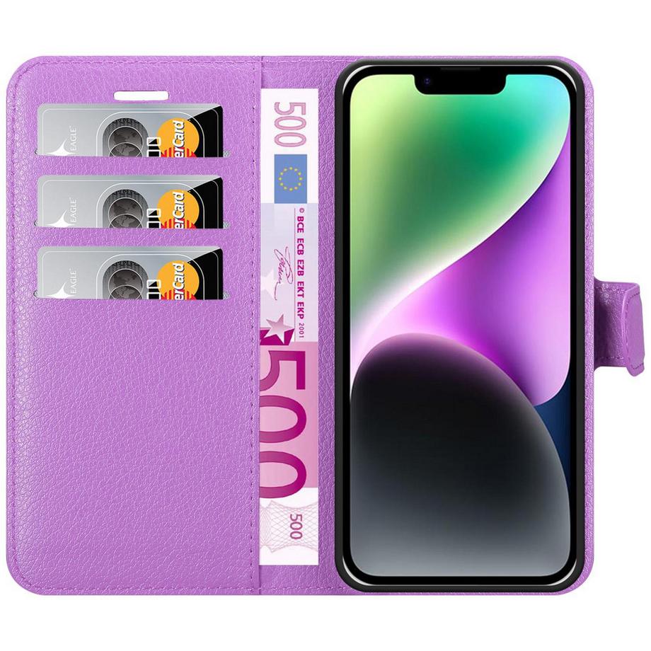 Cadorabo  Hülle für Apple iPhone 14 PLUS Standfunktion, Kartenfach 