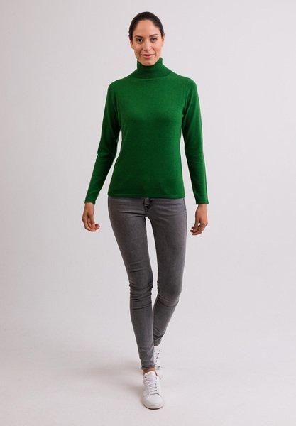 CASH-MERE.CH Pull Col Roulé Cachemire  