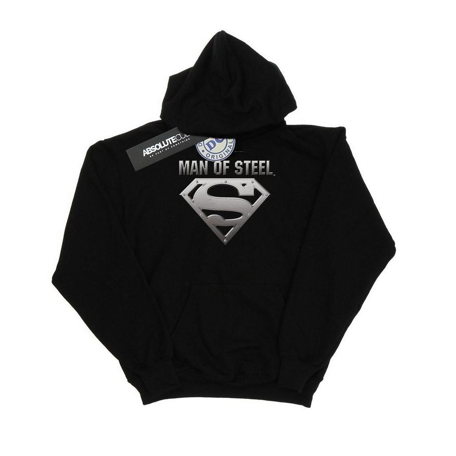 DC COMICS Man of Steel Superman Logo Sweat à Capuche  