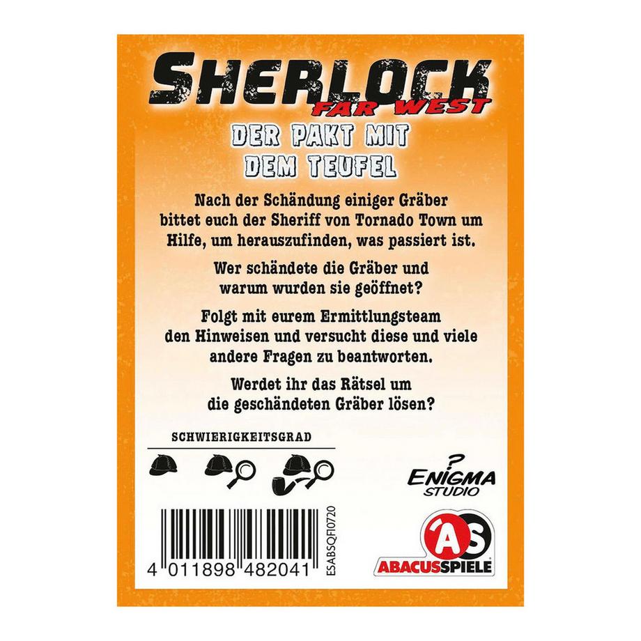 Abacus  Spiele Sherlock - Der Pakt mit dem Teufel 
