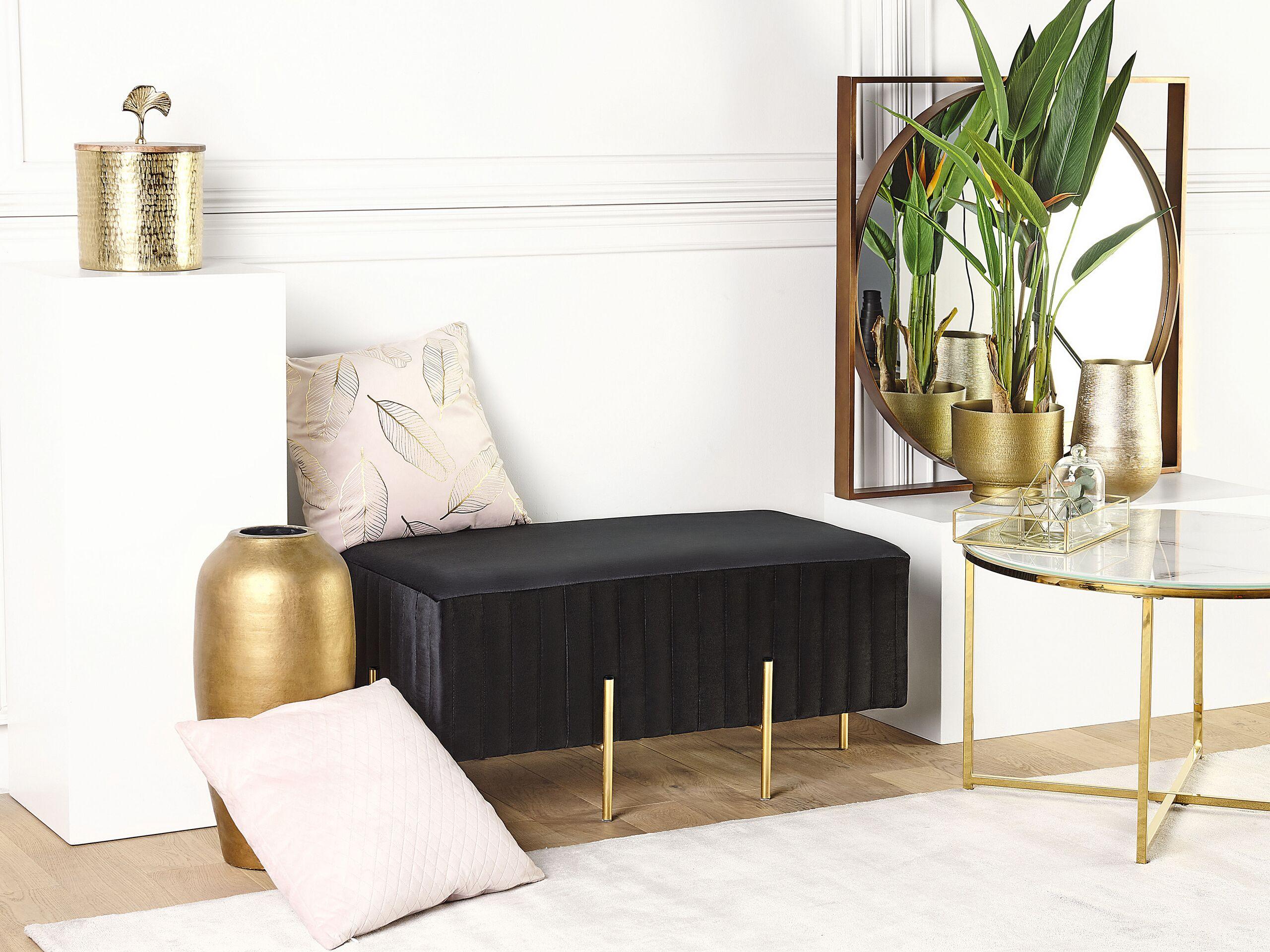 Beliani Banc en Velours Glamour DAYTON  