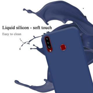 Cadorabo  Hülle für Samsung Galaxy A20s TPU Silikon Liquid 