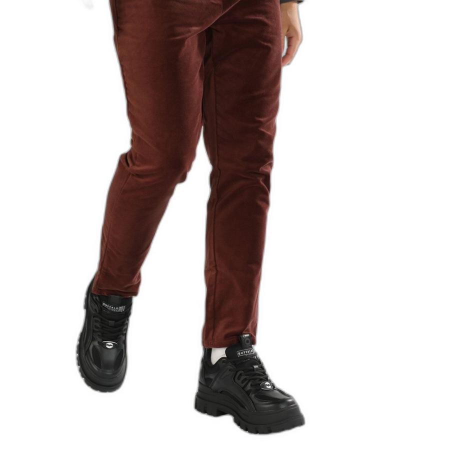 Buffalo Aspha Hyb Vegane Nappa Schnürstiefel  