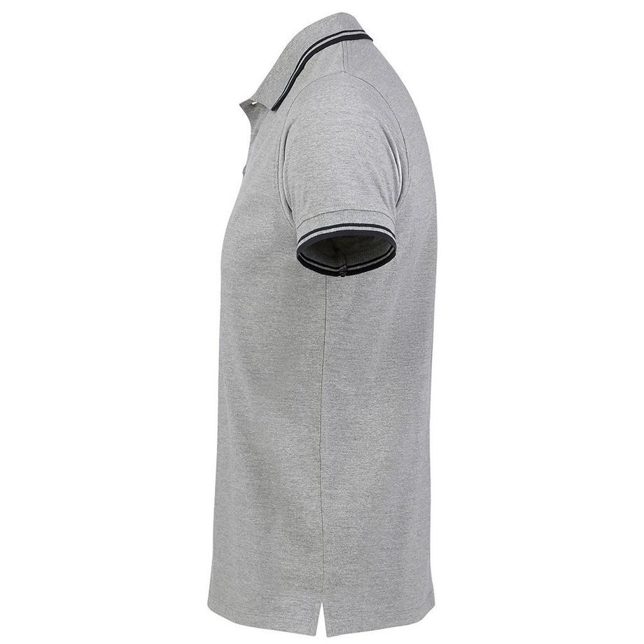 SOLS Pasadena Tipped Kurzarm Pique Polo  