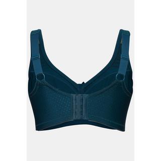 Ulla Popken  Reggiseno sostenitivo modello Kelly senza ferretto e con texture e coppa C-H 