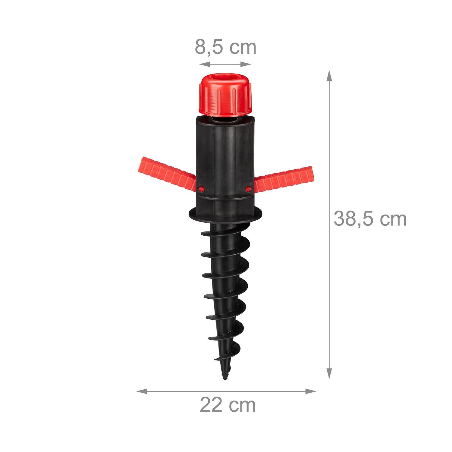 Northix Ancrage au sol pour parasol  