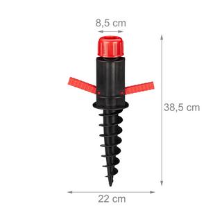 Northix Ancrage au sol pour parasol  